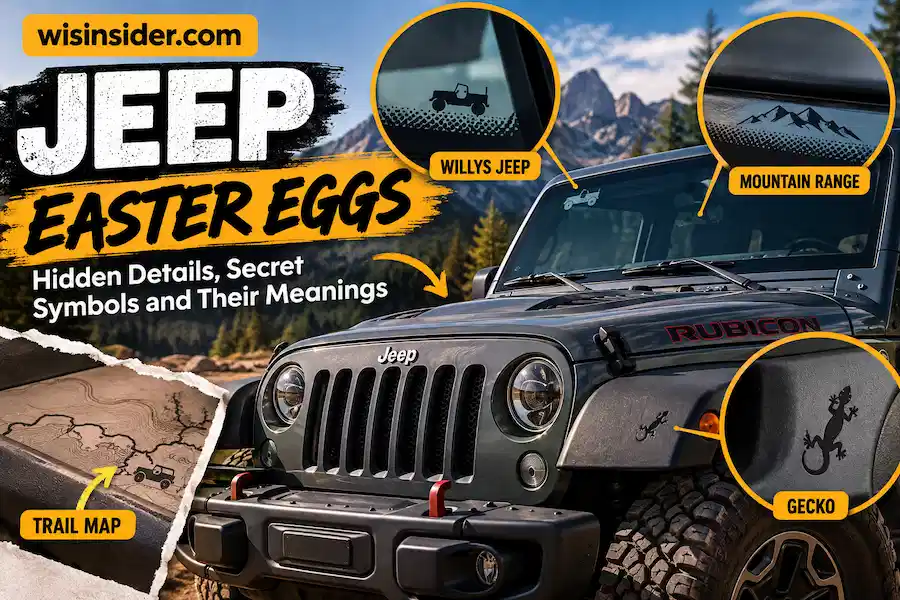 Jeep Easter Eggs with hidden Jeep symbols and details, wisinsider.com