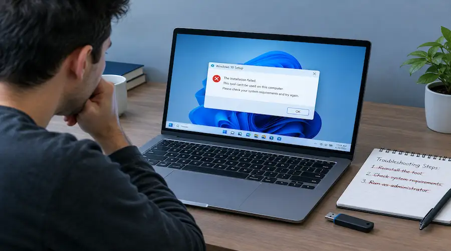 Windows Media Creation Tool not working error and troubleshooting guide | wisinsider.com