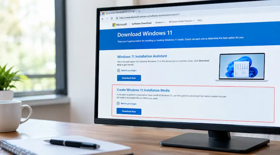 Windows 11 download and Media Creation Tool installation guide | wisinsider.com